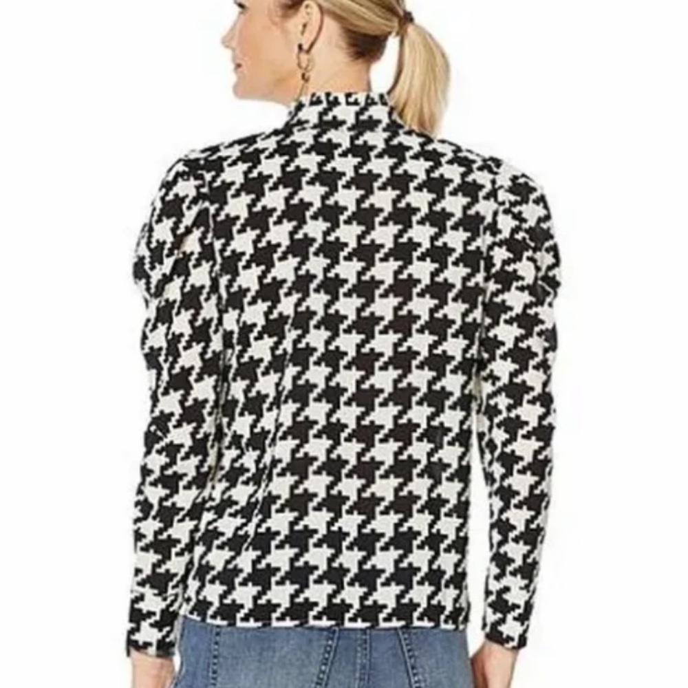 G by  Giuliana Houndstooth Blouse